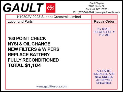 Used 2023 Subaru Crosstrek 2.5i Limited image 2