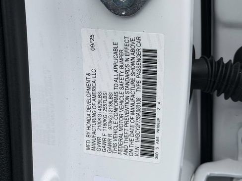 Certified 2025 Honda Accord Sport image 21