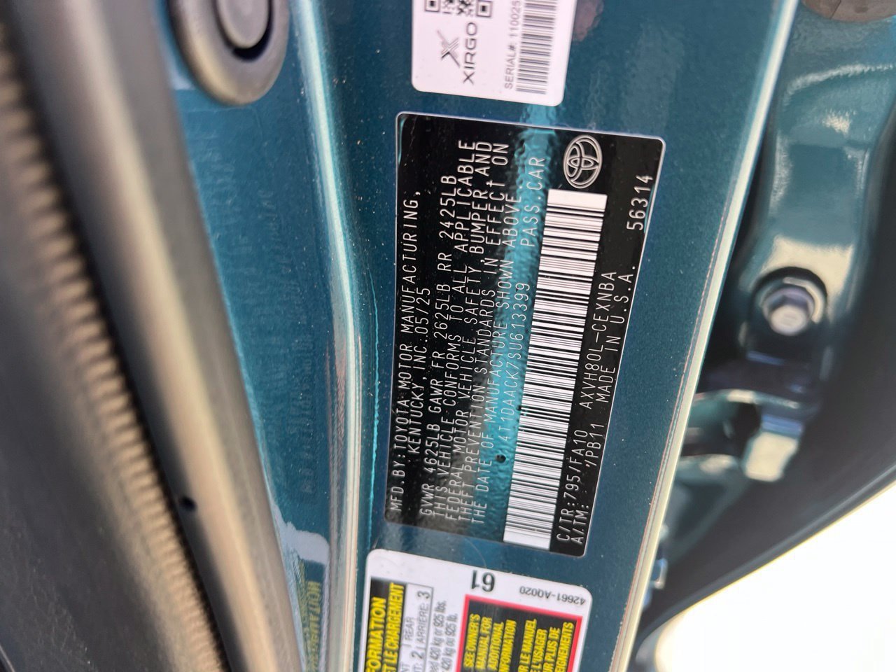 Used 2025 Toyota Camry LE w/ Convenience Package FWD image 5