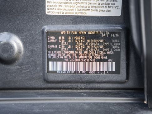 Used 2010 Subaru Outback 2.5i Premium image 38