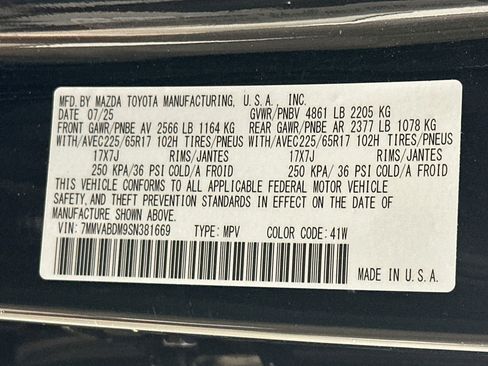 Used 2025 MAZDA CX-50 AWD 2.5 S w/ Premium Package image 12
