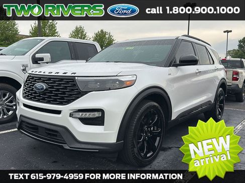Used 2023 Ford Explorer ST-Line w/ Class IV Trailer Tow Package AWD/4WD image 1