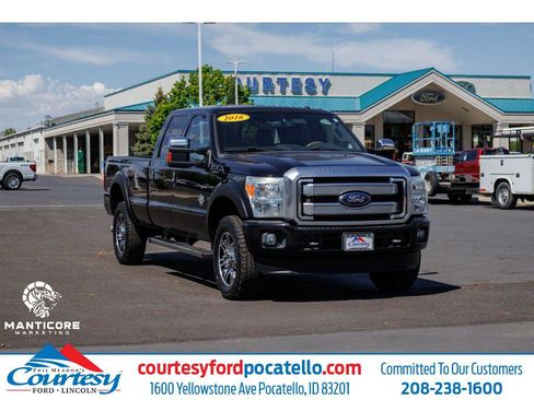 Used 2016 Ford F350 Platinum w/ FX4 Off-Road Package AWD/4WD image 1