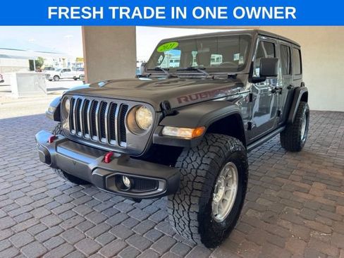 Used 2021 Jeep Wrangler Unlimited Rubicon AWD/4WD image 1