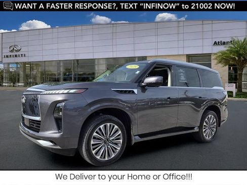 Used 2025 INFINITI QX80 Luxe w/ Cargo Package AWD/4WD image 1