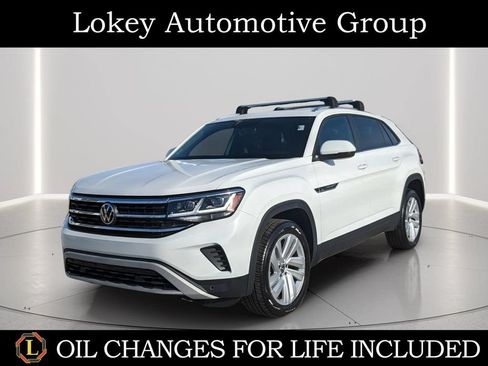 Certified 2023 Volkswagen Atlas Cross Sport SE w/ Panoramic Sunroof Package FWD image 1