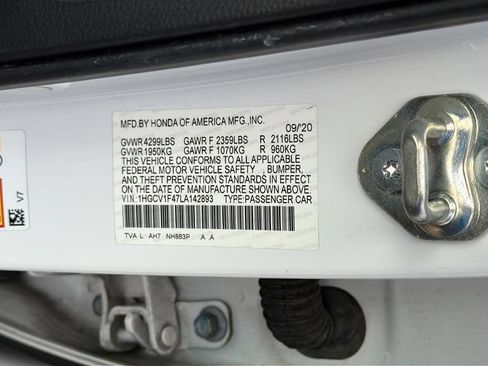 Used 2020 Honda Accord EX image 37