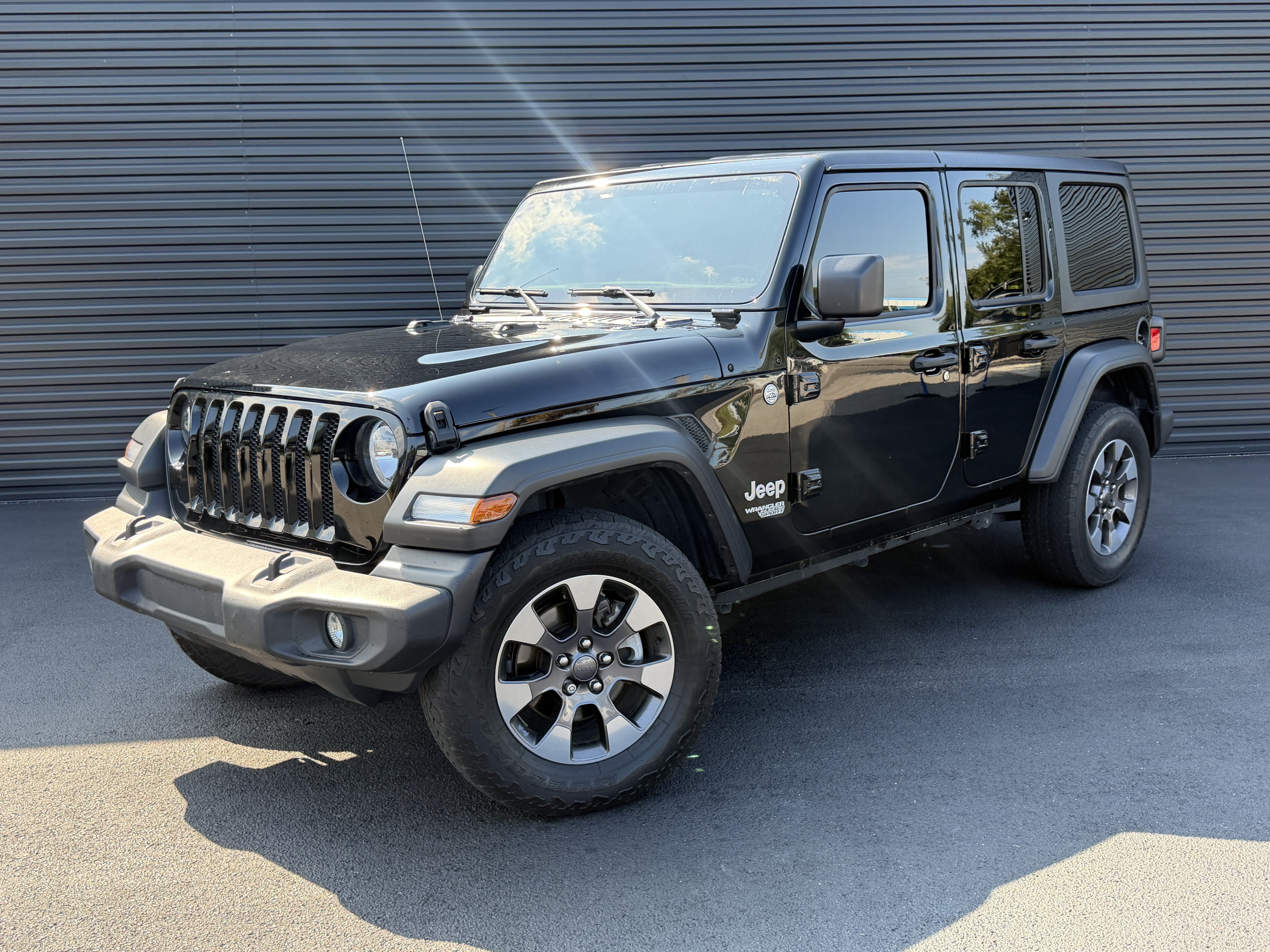 Used 2021 Jeep Wrangler Unlimited Sport AWD/4WD image 1