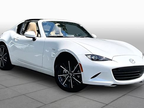 Used 2024 MAZDA MX-5 Miata RF Grand Touring w/ Weather Package RWD image 3