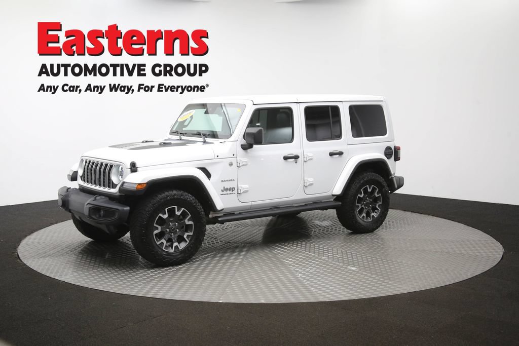 Used 2024 Jeep Wrangler Unlimited Sahara w/ Dual Top Group AWD/4WD image 57