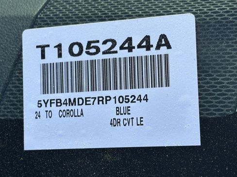 Certified 2024 Toyota Corolla LE w/ LE Convenience Package FWD image 58