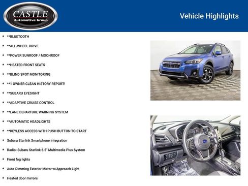 Used 2020 Subaru Crosstrek 2.0i Premium w/ Moonroof Package 1 image 3