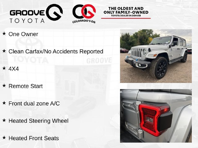 Used 2023 Jeep Wrangler Unlimited Sahara w/ Cold Weather Group AWD/4WD image 4