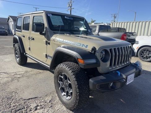Used 2022 Jeep Wrangler Unlimited Rubicon 4xe image 3