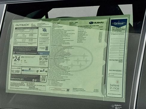 New 2026 Subaru Outback Touring XT AWD/4WD image 25