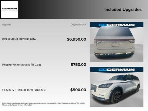 Used 2023 Lincoln Aviator Reserve w/ Equipment Group 201A image 20