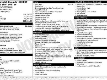 New 2026 Chevrolet Silverado 1500 RST w/ RST Select Package
