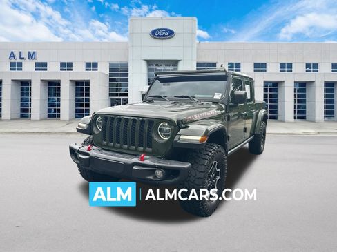 Used 2022 Jeep Gladiator Rubicon w/ LED Lighting Group AWD/4WD image 1