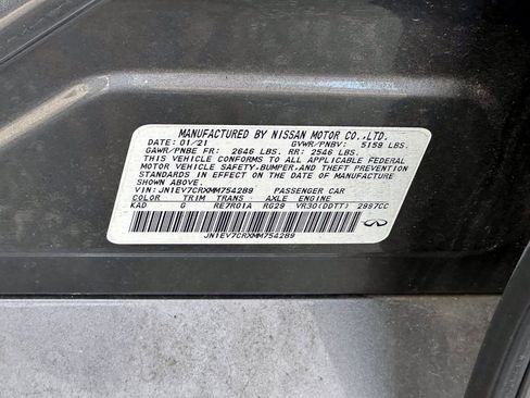 Used 2021 INFINITI Q50 Sensory w/ Cargo Package image 19