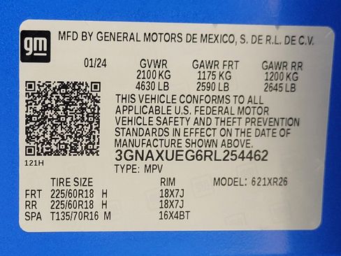 Used 2024 Chevrolet Equinox LT w/ LPO, Floor Liner Package AWD/4WD image 27
