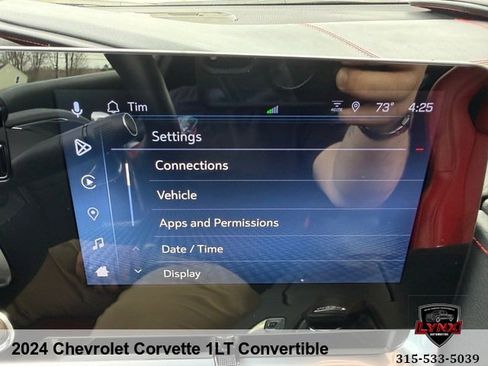 Used 2024 Chevrolet Corvette Stingray Convertible w/ Battery Protection Package RWD image 23