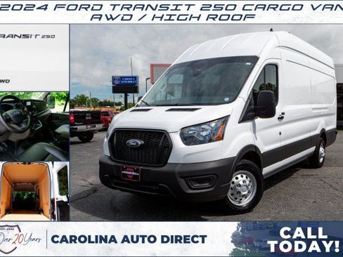 Used 2024 Ford Transit 250 148 High Roof Extended AWD w/ Load Area Protection Package image 1