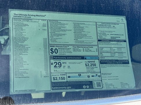 Used 2026 BMW X3 xDrive30i w/ Premium Package AWD/4WD image 30