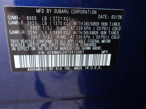 New 2026 Subaru Ascent Bronze Edition image 26