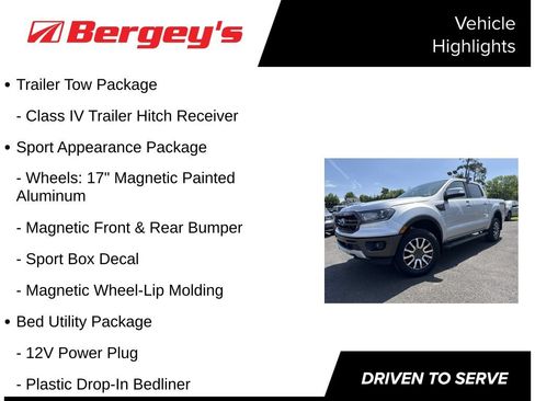 Certified 2019 Ford Ranger Lariat w/ Equipment Group 501A Mid AWD/4WD image 5