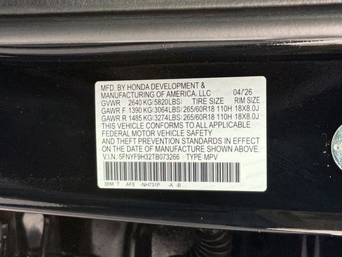 New 2026 Honda Passport RTL image 20