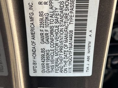 Used 2018 Honda Accord LX image 29