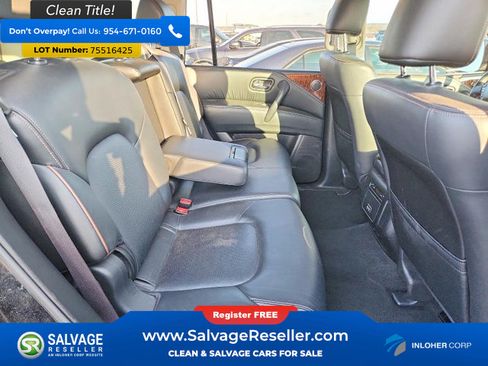 Used 2017 Nissan Armada SL w/ Interior Lighting Package AWD/4WD image 13