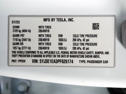Used 2023 Tesla Model 3 RWD image 61