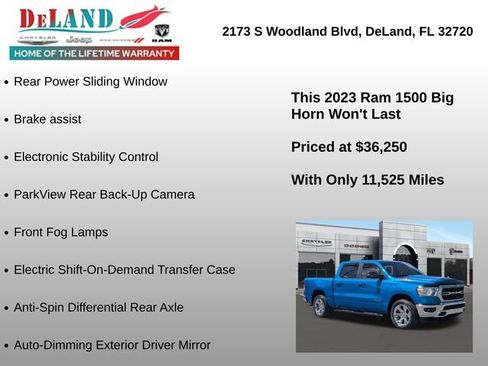 Used 2023 RAM 1500 Big Horn AWD/4WD image 34