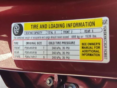 Used 2016 Chevrolet Suburban LT w/ Luxury Package image 29