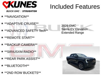 New 2026 GMC Sierra EV Elevation