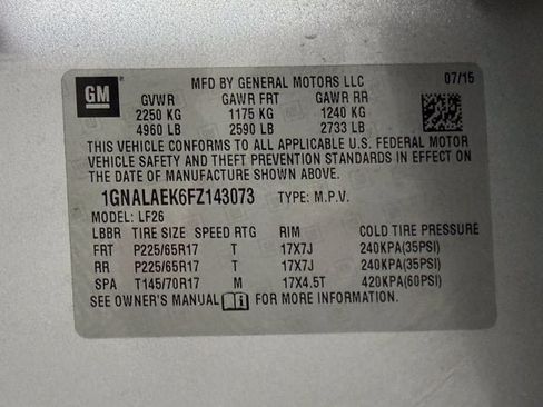 Used 2015 Chevrolet Equinox LS FWD image 13