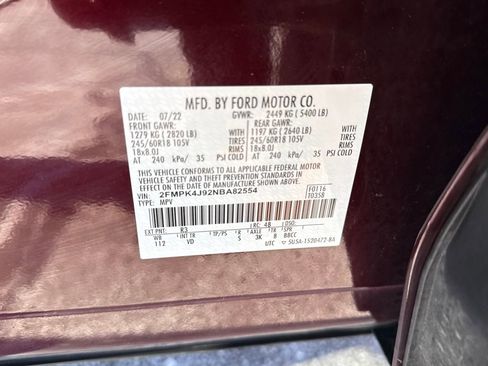 Certified 2022 Ford Edge SEL w/ Convenience Package image 16