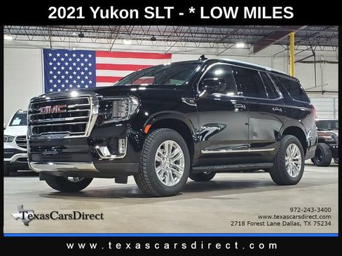 Used 2021 GMC Yukon SLT RWD image 1