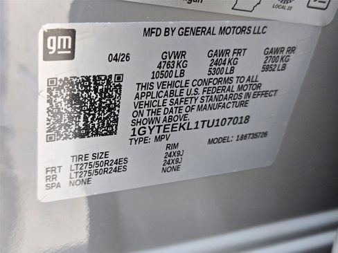 New 2026 Cadillac Escalade IQ Sport 1 w/ LPO, ONYX Package AWD/4WD image 35