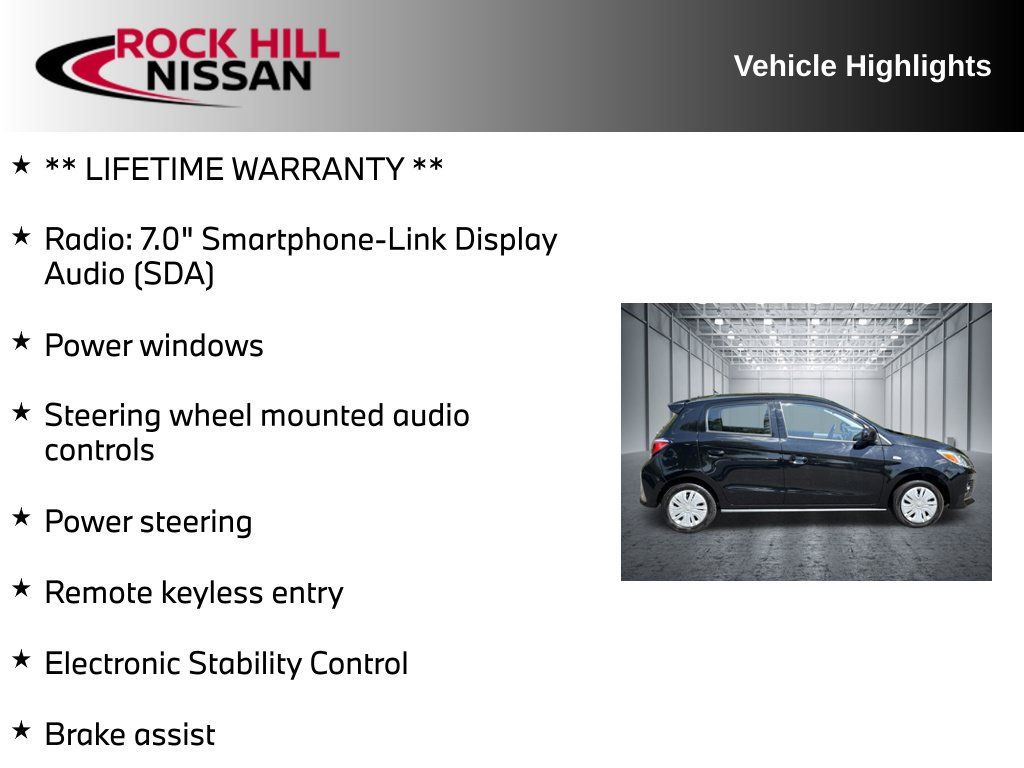 Used 2024 Mitsubishi Mirage ES FWD image 5