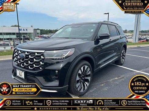 Used 2025 Ford Explorer Platinum w/ LUX Leather Package AWD/4WD image 1