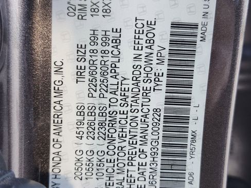 Used 2016 Honda CR-V Touring image 31