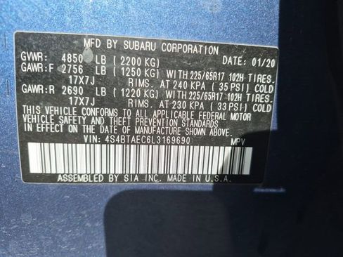 Used 2020 Subaru Outback Premium w/ Popular Package #1 AWD/4WD image 15