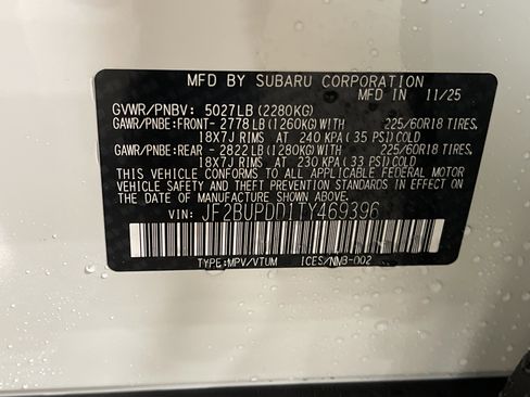 New 2026 Subaru Outback Limited image 26