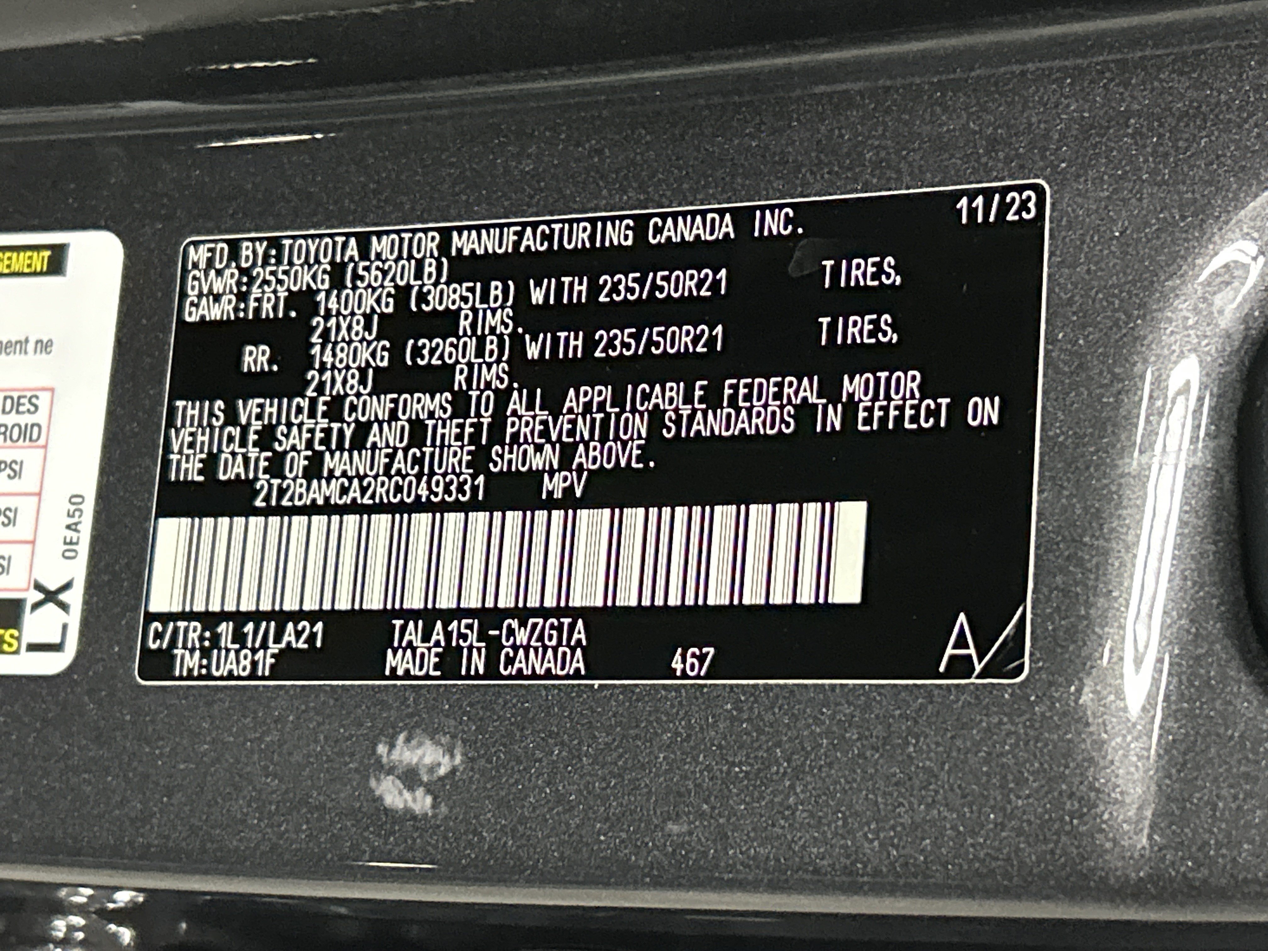 Used 2024 Lexus RX 350 AWD w/ Convenience Package image 36