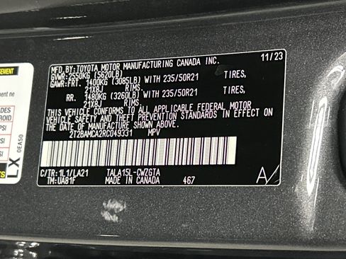 Used 2024 Lexus RX 350 AWD w/ Convenience Package image 36