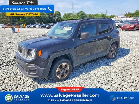 Used 2017 Jeep Renegade Sport w/ Power & Air Group AWD/4WD image 1