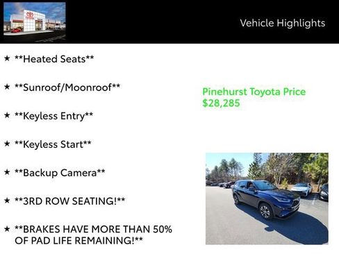 Used 2021 Toyota Highlander XLE image 13