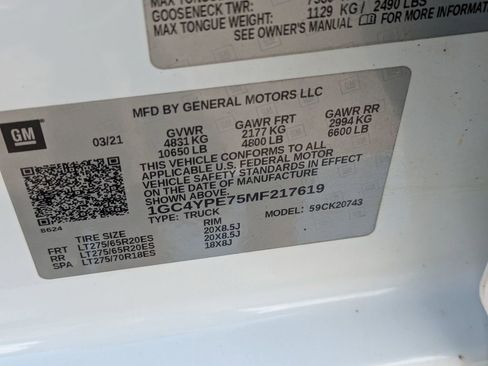 Used 2021 Chevrolet Silverado 2500 LTZ w/ LTZ Plus Package image 33